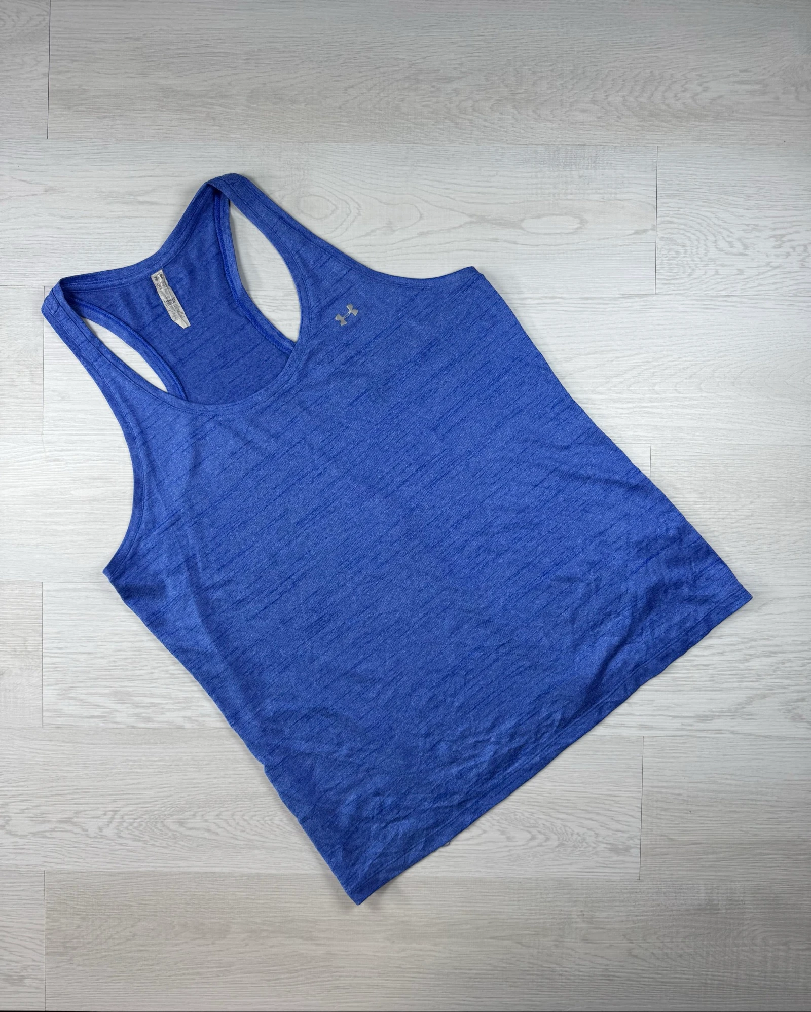 Under Armour UA Tech HeatGear Racerback Tank Blue XL 1284894